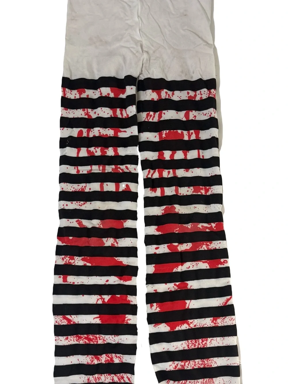 Killer Clown Costume for Kids 8-10 with Bleeding Machete Included